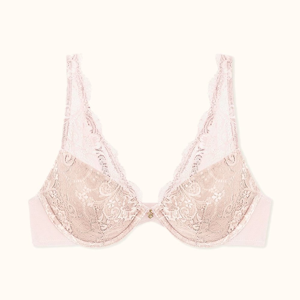 ThirdLove 24/7 Lace Contour Plunge Bra 30G